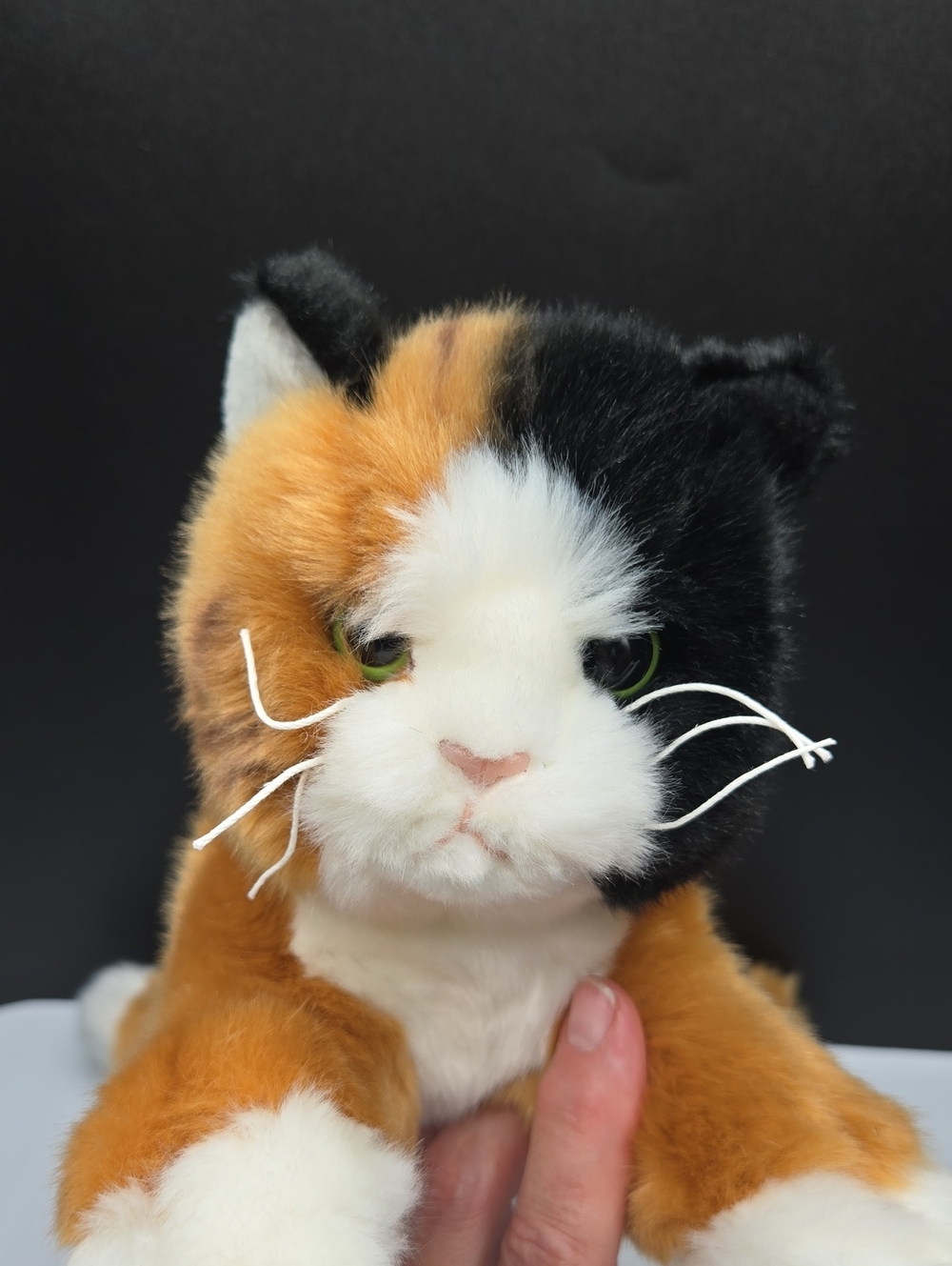 Bearington Callie Plush Stuffed Calico Cat